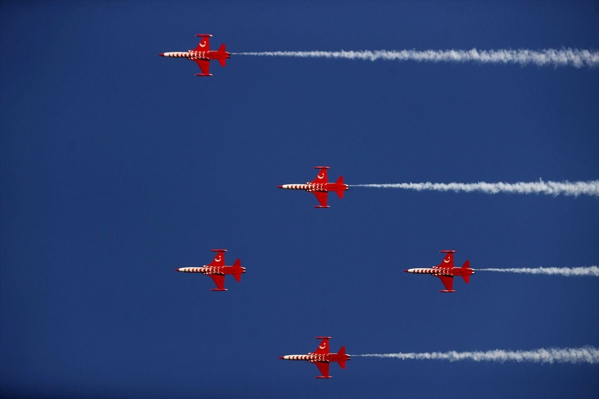 Türk Yıldızları Gösteri Uçuşu
